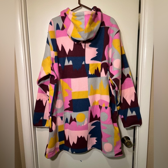 Patagonia Synchilla Pullover Hoodie Cagoule Frontera Marble Pink M XL W XXL NWT - Picture 2 of 7